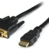 StarTech.com 6ft (1.8m) HDMI to DVI Cable, DVI-D to HDMI Display