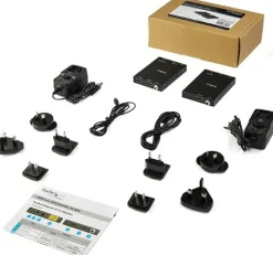 StarTech.com HDMI över CAT6 förlängarsats - 4K 60 Hz - Förlängd