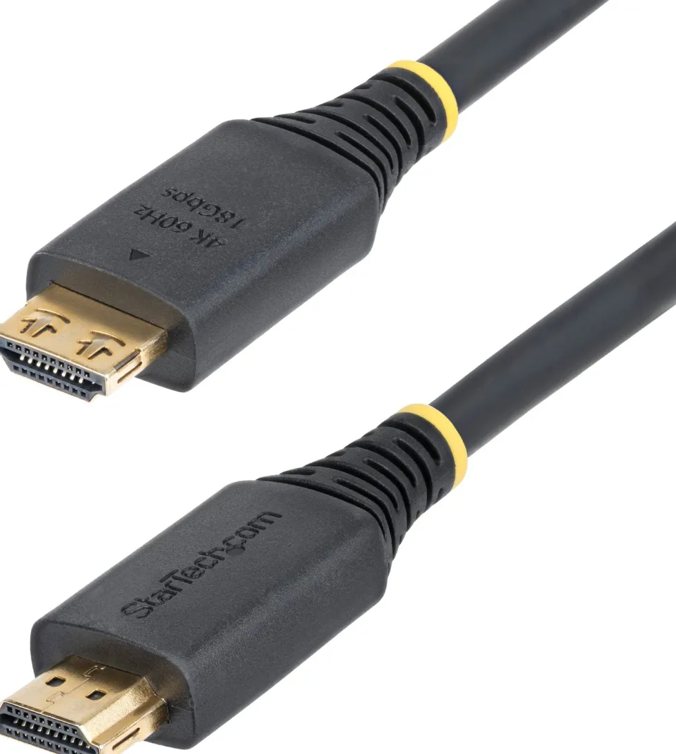 StarTech.com - High Speed - HDMI-kabel - HDMI hane till HDMI