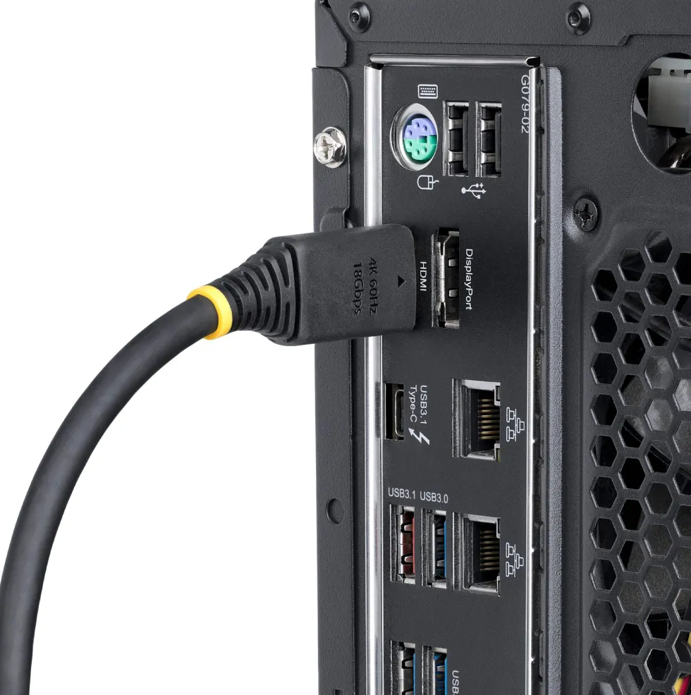 StarTech.com - High Speed - HDMI-kabel - HDMI hane till HDMI