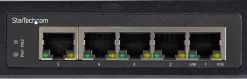 StarTech.com Industrial 5 Port Gigabit PoE Switch, 30W, Power