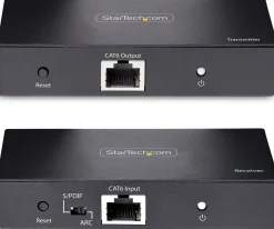StarTech.com 4K HDMI Extender Over CAT5/CAT6 Cable, 4K 60Hz HDR