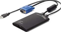 StarTech.com KVM-enhet till USB 2.0 akutvagn-adapter för bärbara