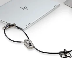 StarTech.com Laptop/Desktop & Peripheral Lock Kit, 9.8ft (3m)