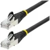 StarTech.com 7.5m CAT6a Ethernet Cable - Black - Low Smoke Zero
