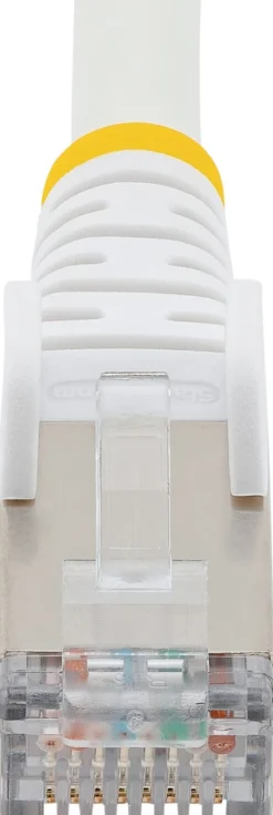 StarTech.com 1.5m CAT6a Ethernet Cable - White - Low Smoke Zero