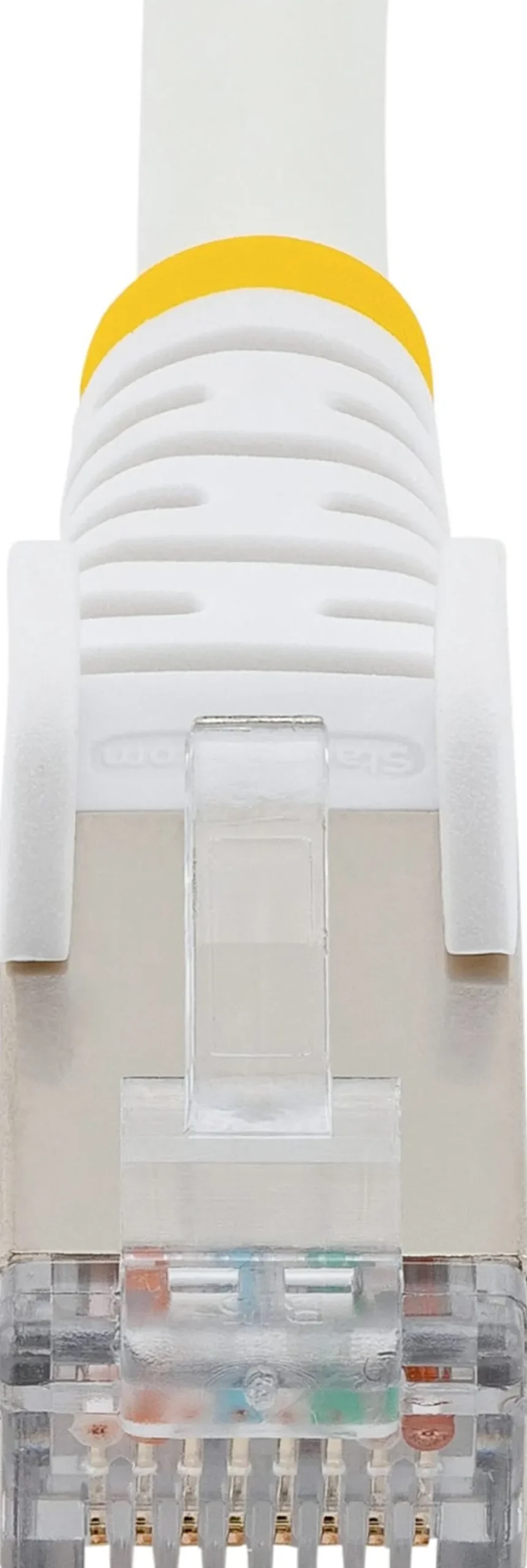 StarTech.com 3m CAT6a Ethernet Cable - White - Low Smoke Zero