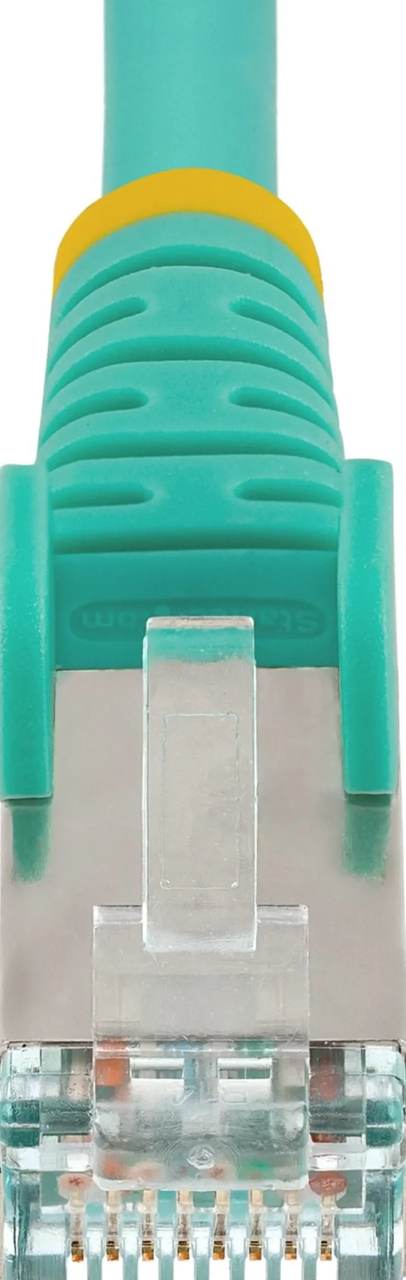 StarTech.com 5m CAT6a Ethernet Cable - Aqua - Low Smoke Zero