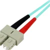 StarTech.com 2m Fiber Optic Cable - 10 Gb Aqua - Multimode