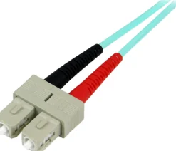 StarTech.com 2m Fiber Optic Cable - 10 Gb Aqua - Multimode