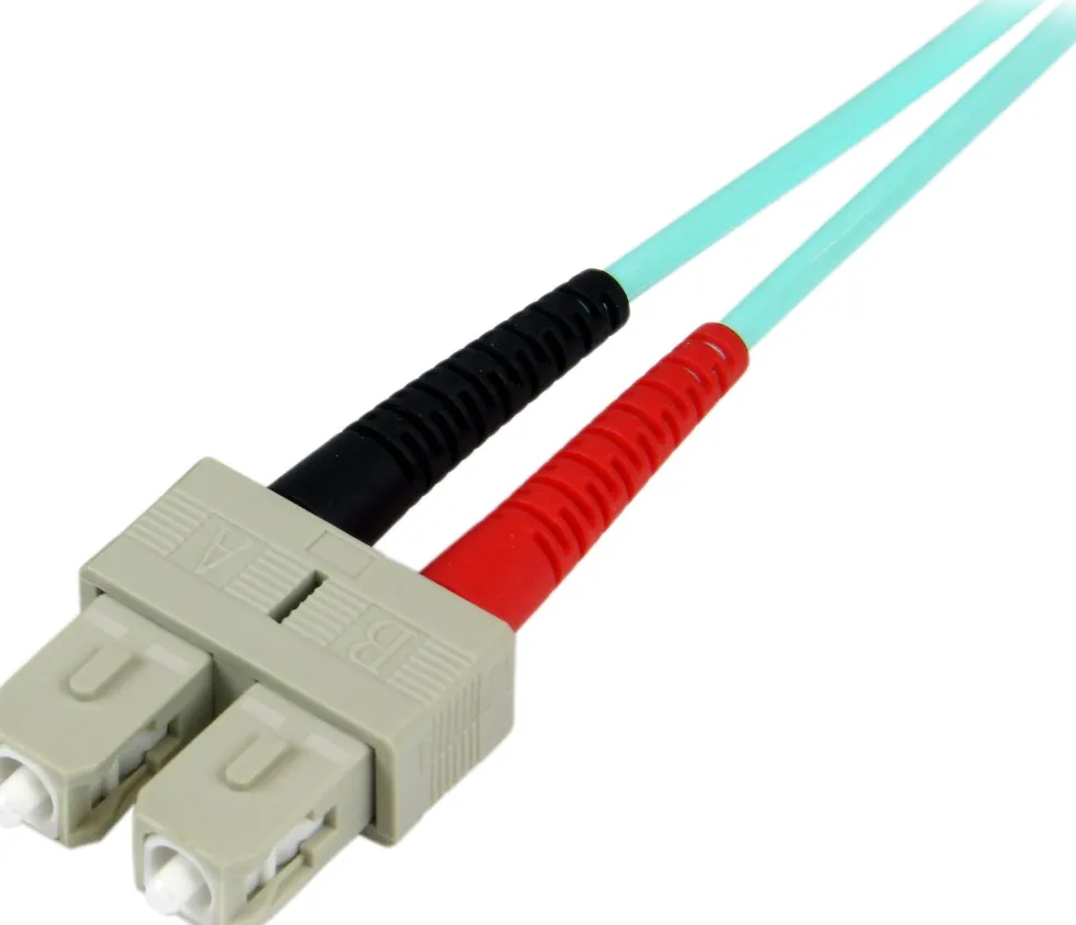 StarTech.com 2m Fiber Optic Cable - 10 Gb Aqua - Multimode