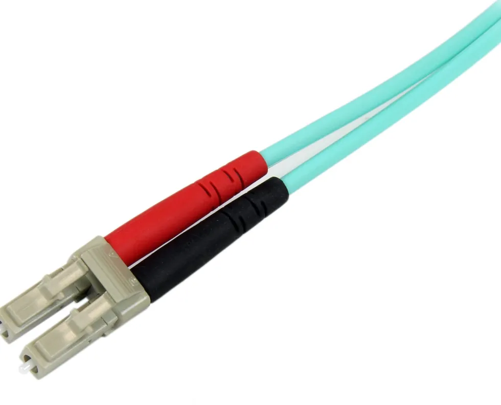 StarTech.com 2m Fiber Optic Cable - 10 Gb Aqua - Multimode