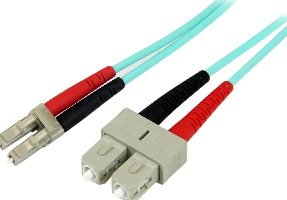 StarTech.com 2m Fiber Optic Cable - 10 Gb Aqua - Multimode