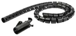StarTech.com 1.5m (4.9ft) Cable Management Sleeve - Spiral - 1"