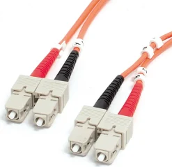 StarTech.com 1m (3.3ft) SC to SC OM1 Multimode Fiber Optic