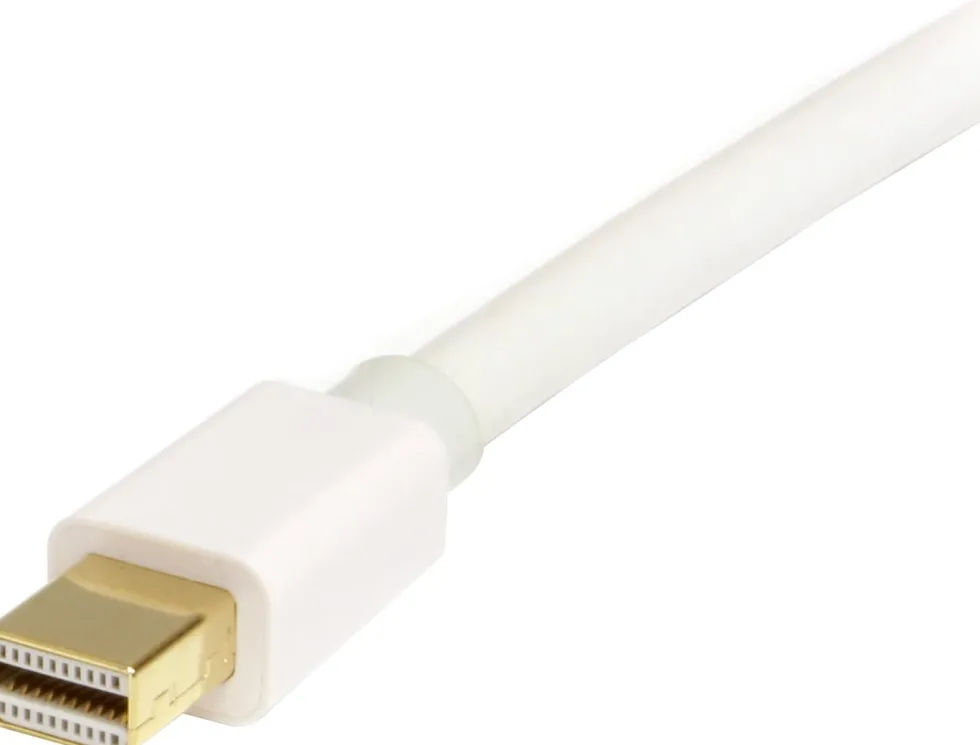 StarTech.com 1m 3 ft White Mini DisplayPort to DisplayPort 1.2