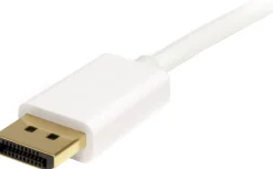 StarTech.com 1m 3 ft White Mini DisplayPort to DisplayPort 1.2