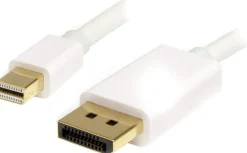StarTech.com 1m 3 ft White Mini DisplayPort to DisplayPort 1.2