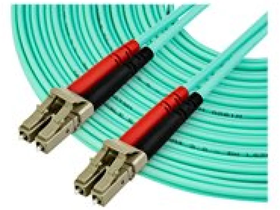 StarTech.com 10 m OM4 LC to LC Multimode Duplex Fiber Optic