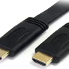 StarTech.com 1,8 m platt Höghastighets-HDMI®-kabel med Ethernet