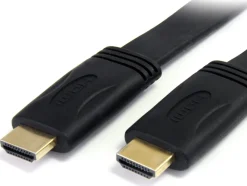 StarTech.com 1,8 m platt Höghastighets-HDMI®-kabel med Ethernet