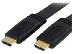StarTech.com 1,8 m platt Höghastighets-HDMI®-kabel med Ethernet