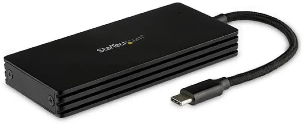 StarTech.com M.2 SSD Enclosure for M.2 SATA Drives - USB 3.1