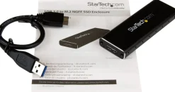 StarTech.com M.2 till SATA SSD-kabinett - USB 3.0 med UASP