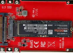 StarTech.com M.2 to U.3 Adapter, For M.2 NVMe SSDs, PCIe M.2