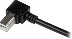 StarTech.com 3m USB 2.0 A to Right Angle B Cable Cord - 3 m USB