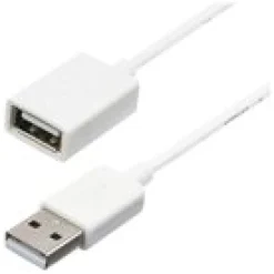 StarTech.com 3m White USB 2.0 Extension Cable Cord - A to A