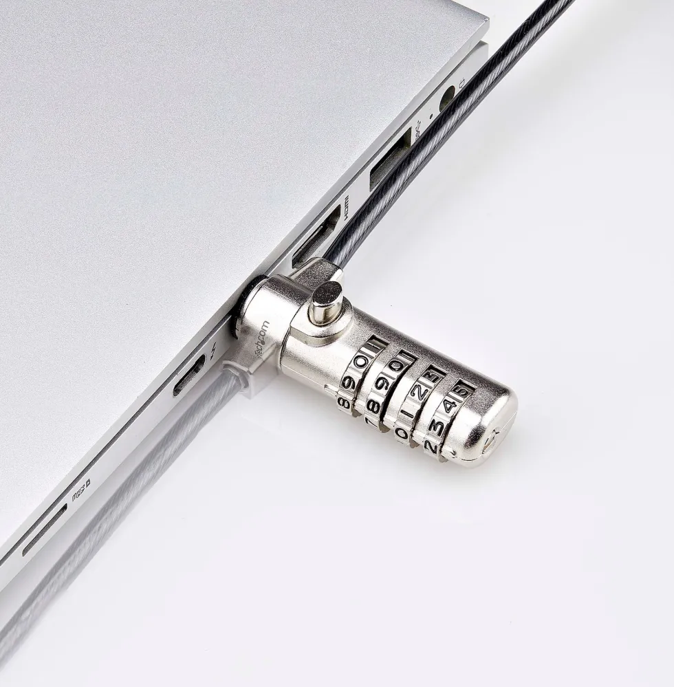 StarTech.com Nano Slot Compatible 6.6ft (2m) Cable Lock, Laptop