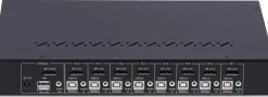 StarTech.com 8-Port DisplayPort KVM Switch w/1U Rack Mount Kit,