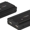 StarTech.com 4-ports USB 2.0-förlängarhubb över Single