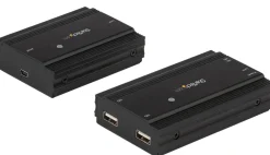 StarTech.com 4-ports USB 2.0-förlängarhubb över Single