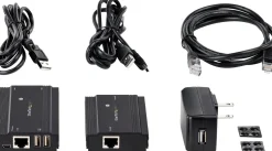 StarTech.com 4-ports USB 2.0-förlängarhubb över Single
