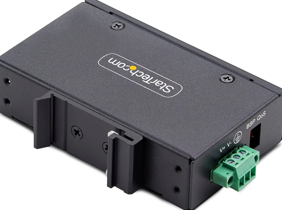 StarTech.com 5-Port Unmanaged Industrial Ethernet Switch - IP30