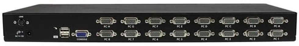 StarTech.com 16 Port 1U Rackmount USB KVM Switch with OSD