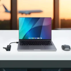 StarTech.com 4-Port USB-C Hub, 5Gbps, USB-C to 4x USB-A, Bus