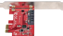 StarTech.com SATA PCIe-kort - 2-portars PCIe SATA-expansionskort