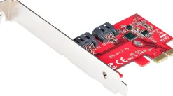 StarTech.com SATA PCIe-kort - 2-portars PCIe SATA-expansionskort