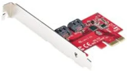 StarTech.com SATA PCIe-kort - 2-portars PCIe SATA-expansionskort