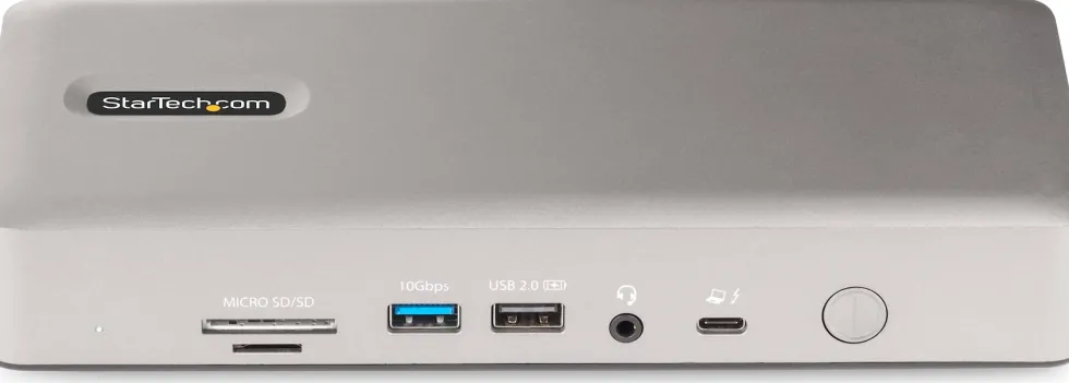StarTech.com Thunderbolt 4 Multi-Display Docking Station,
