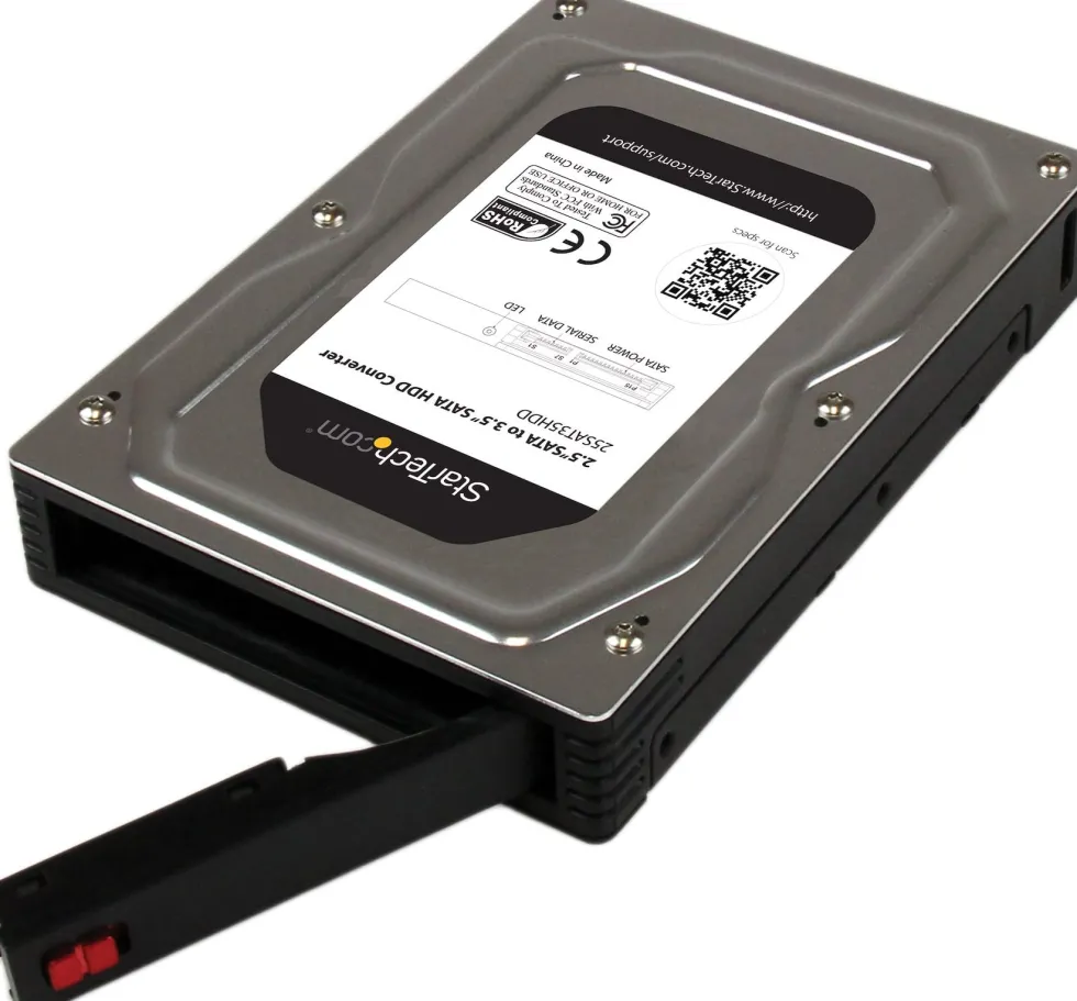 StarTech.com 2,5" till 3,5" SATA-hårddisk-adapterhölje i