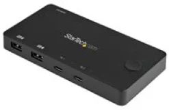 StarTech.com USB C KVM-switch med 2 portar - 4K 60 Hz HDMI