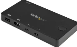 StarTech.com USB C KVM-switch med 2 portar - 4K 60 Hz HDMI