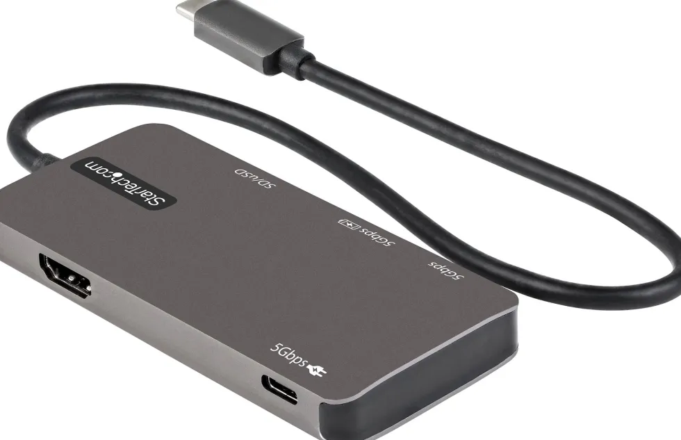 StarTech.com USB C-multiportadapter - USB-C till 4K HDMI, 100 W