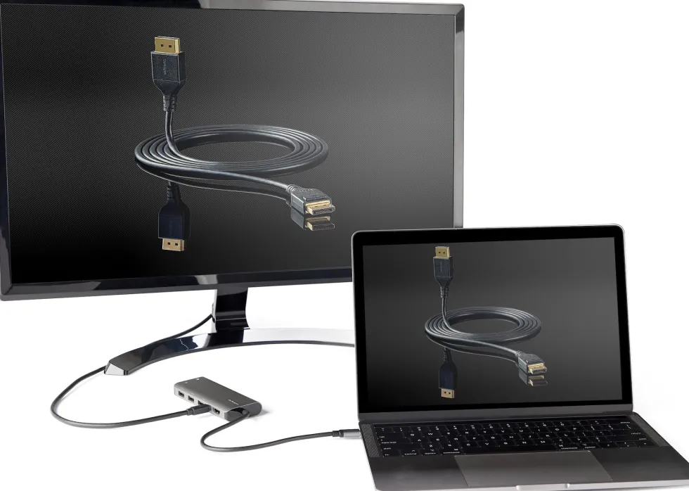 StarTech.com USB C-multiportadapter - USB-C till HDMI eller Mini