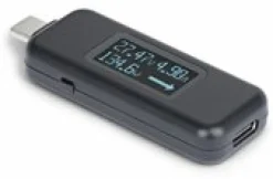 StarTech.com USB-C Power Tester, Bi-Directional Digital