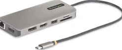 StarTech.com USB-C Triple-Monitor Multiport Adapter,